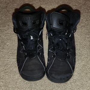 Black High-Top Sneakers